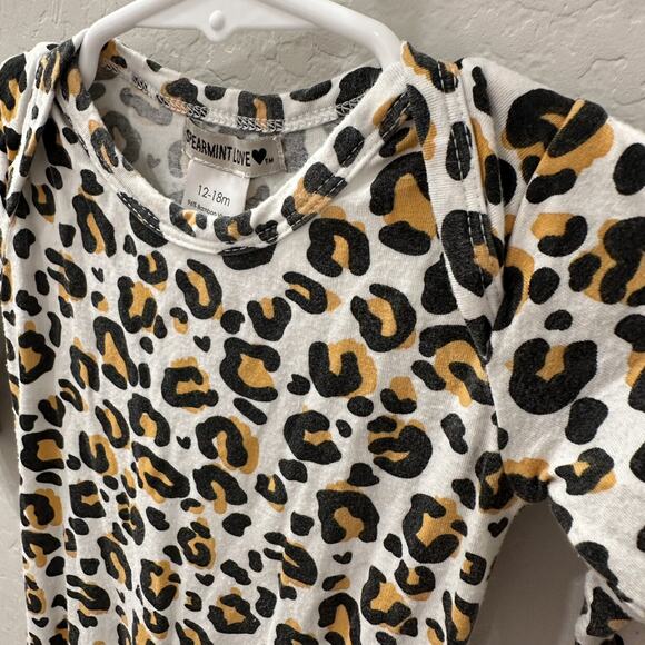 SpearmintLOVE Leopard Animal Print Romper - Picture 2 of 8
